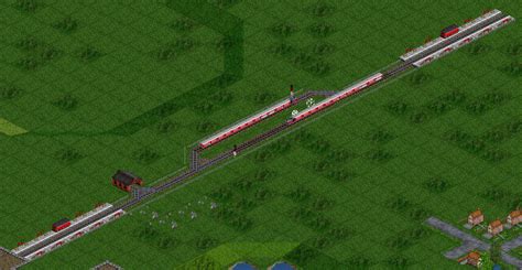 Openttd How To Set Up 2 Or More Trains Running On The Same Track