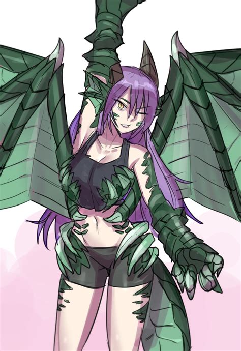 Dragon Girl By Ryai Monster Girls Dragon Girl Monster Girl Monster