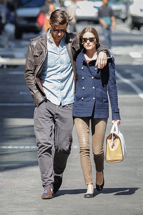 Hills Freak Olivia Palermo And Johannes Huebl Out And About In Nyc
