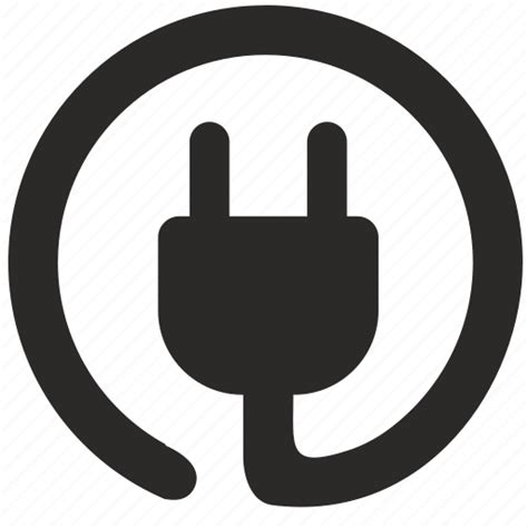 Electric Electricity Power Socket Icon