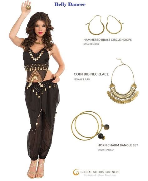 Complete Your Belly Dancer Halloween Costume With Fair Trade Jewelry From Global Goods Belly