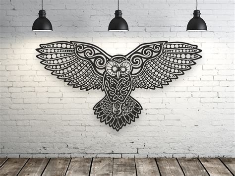Download Panel owl. Laser cut files SVG DXF CDR vector plans laser ...