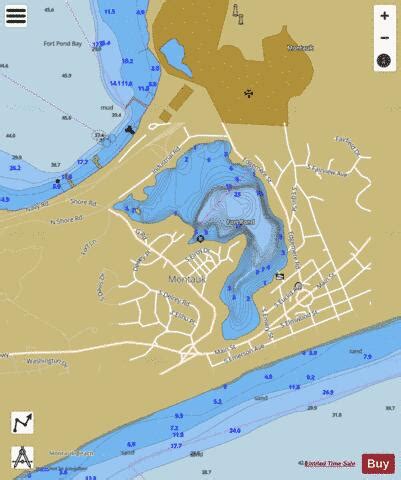 Fort Pond Fishing Map Nautical Charts App