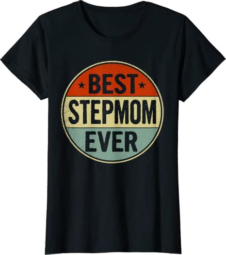 Womens Best Stepmom Ever Retro Style Cool Birthday T For Stepmom T