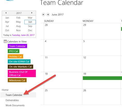 Creating A Color Coded Calendar In Sharepoint Online Stoneridge Software