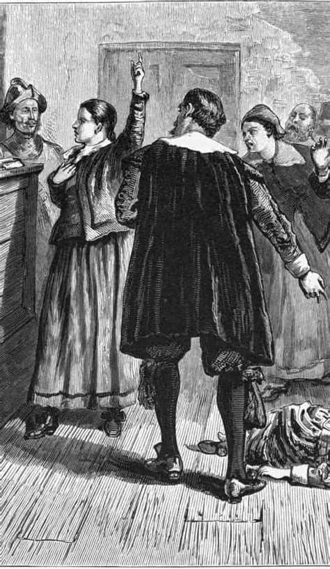 Another way to say in first place? Today in History, The First Salem Witch Trial Executions ...