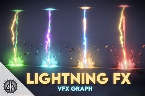 Vfx Graph Lightning Effects Vol 1 Vfx Particles Unity Asset Store