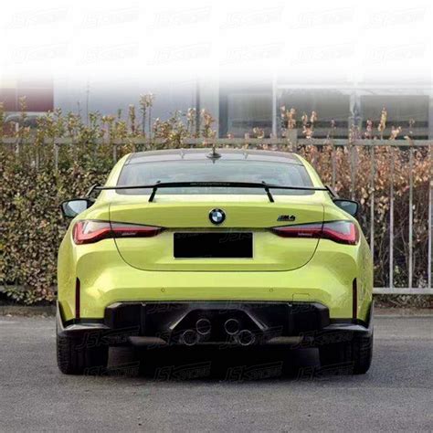 M Performance Style Carbon Fiber Rear Diffuser For 2021 Bmw 4 Series