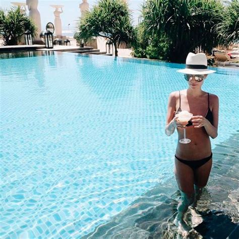 Sips In Bali From Kristin Cavallaris Best Bikini Moments E News