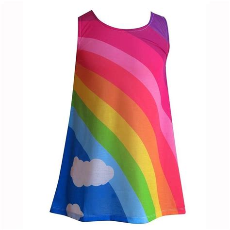 Classic Girls Rainbow Dress Rainbow Outfit Kids Dress Rainbow Dress