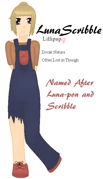 Lunascribble The Lillipup Gijinka By Angelofcryinghearts On Deviantart