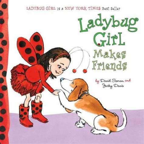 Ladybug Girl Makes Friends Board Book Jacky Davis 9780448457642
