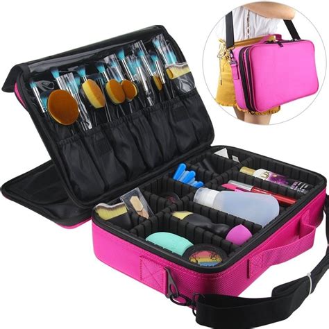 Buy Professional Makeup Organizer Cosmetic Case Travel Large Capacity Storage