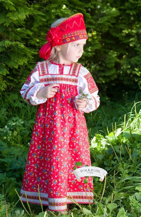 flowered russian traditional slavic dress mashenka for girls etsy historical costume