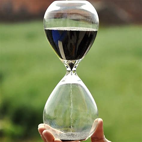 Creative 510 Minutes Colorful Sand Glass Sandglass Hourglass Timer