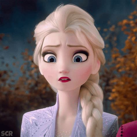 Elsa Frozen GIF Elsa Frozen Lip Bite Discover Share GIFs