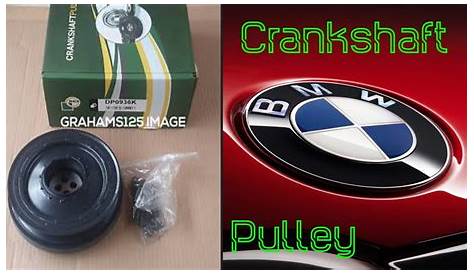 BMW N47 N57 Engine Crankshaf pulley Replace 👨‍🔧 - YouTube
