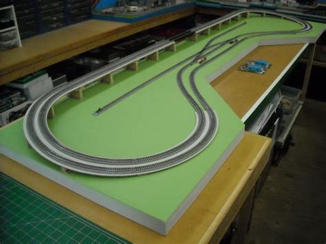 New Complete N Scale Model Railroad Layout With Kato Unitrack Victoria