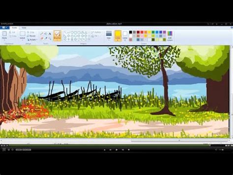 For example, paint also lets users resize existing images, making them bigger or smaller than the original size. How to draw a Beautiful Nature Scenery in MS-Paint - YouTube