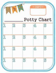 Printable Potty Chart For Toddlers