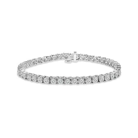 Diamond Bracelets 3 Ct Tw 14k White Gold Rogers And Brooke Jewelers
