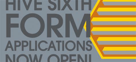 Hive Sixth Form Applications Now Open