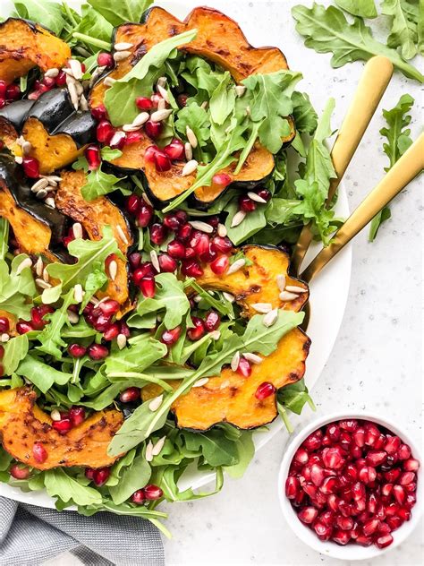 Roasted Acorn Squash Salad Living Well With Nic