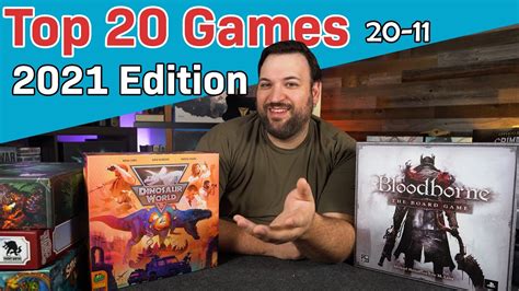 Top 20 Board Games Of 2021 Edition 20 11 Youtube