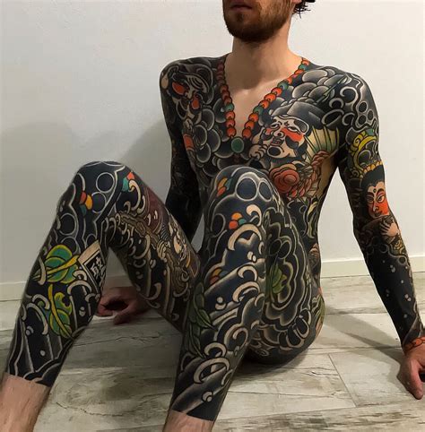 Japanese Bodysuit Tattoo By Kojiichimaru Swipe To The Side To See