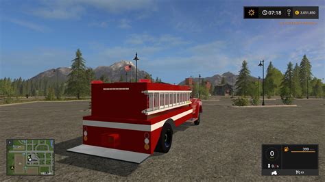 1972 Ford F600 Fire Truck V10 Fs17 Farming Simulator 17 Mod Fs