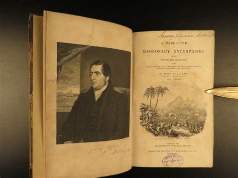 A Narrative Of Missionary Enterprises In The South Sea Islands By Williams John Near Fine