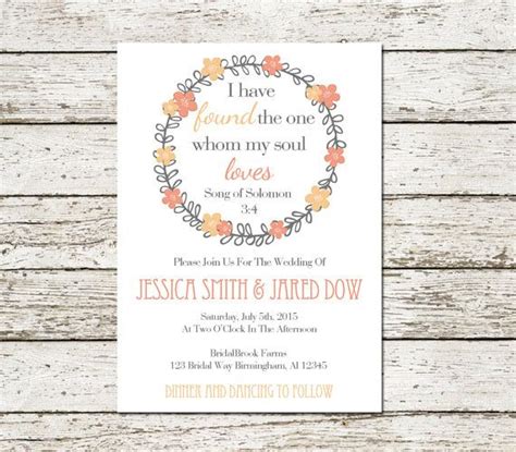 But the greatest of these is love. 9 Romantic Bible Verse Wedding Invitations that Wow for ...