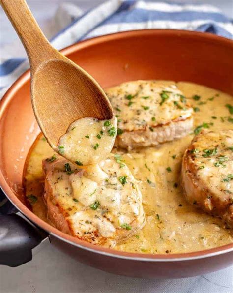 This easy lamb chop recipe may be basic, but for quality meats, isn't that the best kind? Easy skillet pork chops with gravy - Family Food on the Table