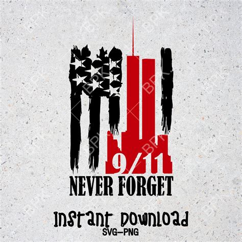 911 Never Forget Distressed Flag 911 Svg Distressed Etsy Canada