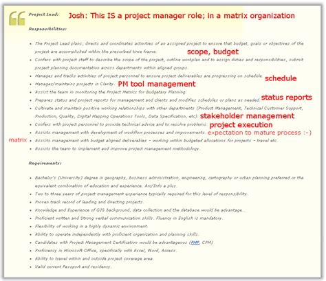 How To Evaluate A Project Management Job Posting Pmstudent