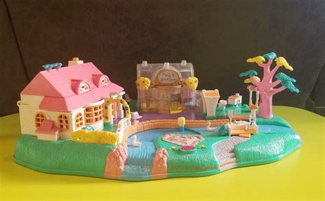 Polly Pocket Movin Magical Pollyville 1996 Etsy