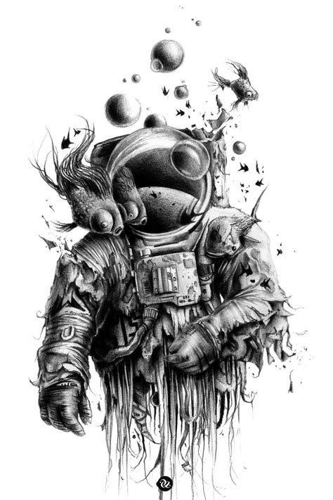 Wallpaper Astronauta Desenho