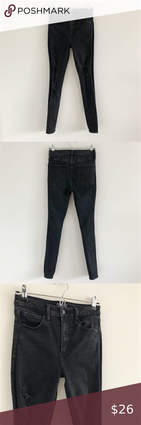 Abercrombie And Fitch Simone High Rise Super Skinny Womens Jeans Skinny Super Skinny Stretch