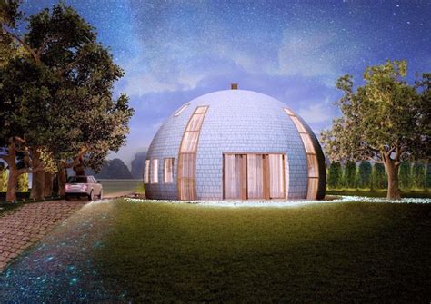 Contemporary Round Homes Designed To Withstand Over 1500 Pounds Of