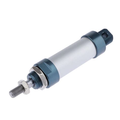 The force exerted from a single acting pneumatic cylinder with 1 bar (105 n/m2), full bore diameter of 100 mm (0.1 m) and rod diameter 10 mm (0.01 m) can be calculated as. MAL Mini Pneumatic Air Cylinder Double Acting 20/25/32 ...