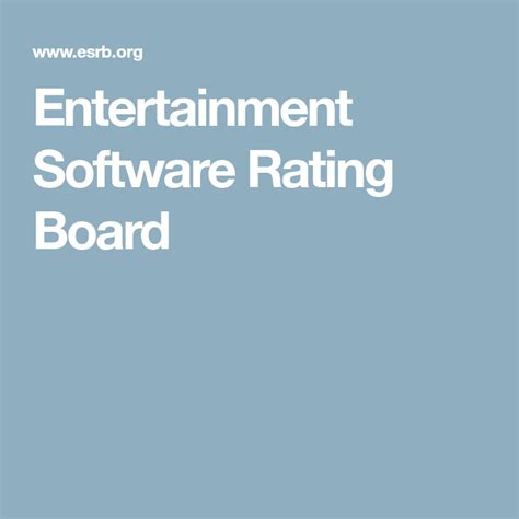 Ratings Guide Software Video Game Ratings