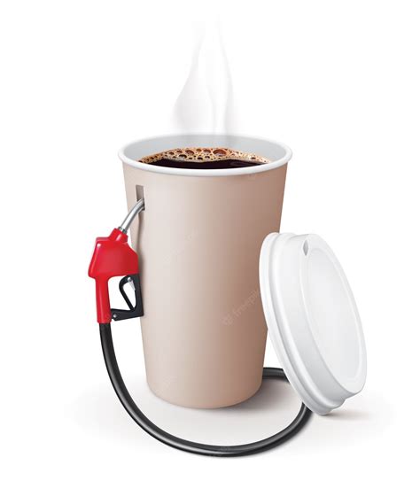 Premium Vector Paper Cup Of Coffee With Dispenser Metaphor Coffee Is