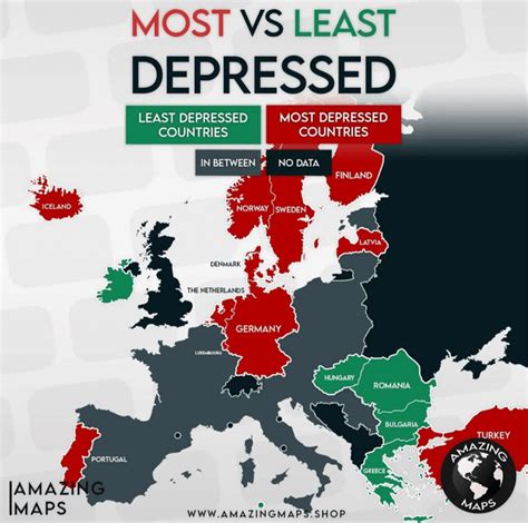 Mostleast Depressed Countries In Europe Rgeography