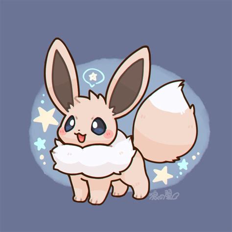 Extremely Cute Shiny Eevee Cute Pokemon Pictures Cute Pokemon