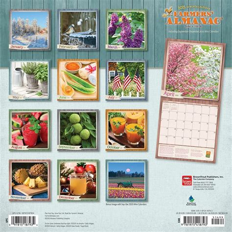 2020 almanac calendars are also available, plus gifts and decor for your home and garden. Farmers Almanac Gardening Wall Calendar - Calendars.com