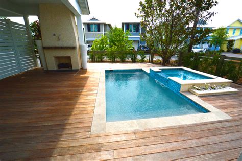 See more ideas about pool deck, pool, above ground pool decks. Wood Pool Deck: Benefits, Preparation, Installation and ...