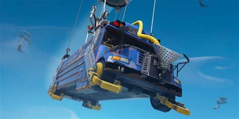 Giant battle bus & map! Fortnite Battle Bus Gets Equipped With An Engine Upgrade ...