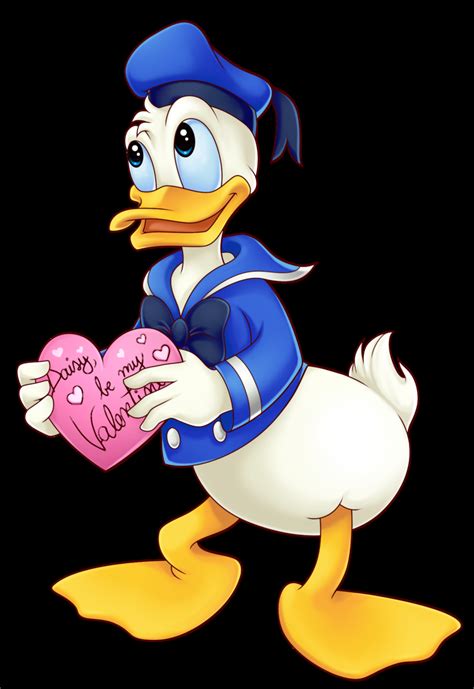 Donald Ducks Valentine By Madam On Deviantart