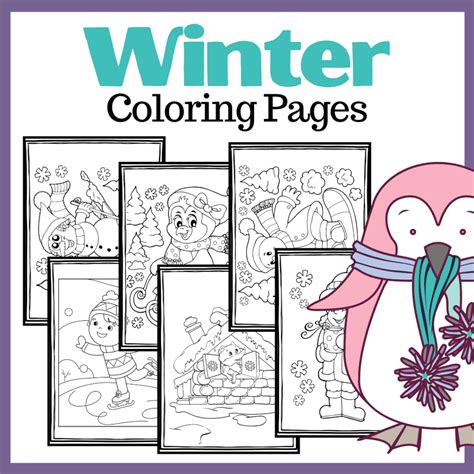 Winter Coloring Page Preschool Winter Coloring Pages For Kindergarten