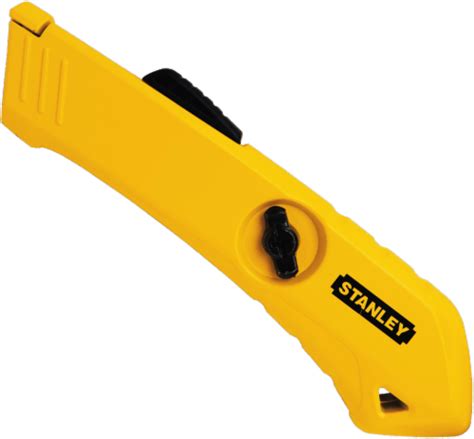 Stanley Safety Utility Knife Yellow 65 Inch Kroger
